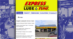 Desktop Screenshot of expresslubeandtune.com